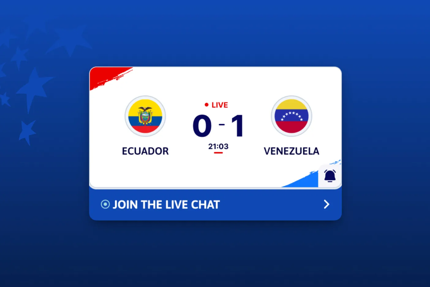 Live match stats